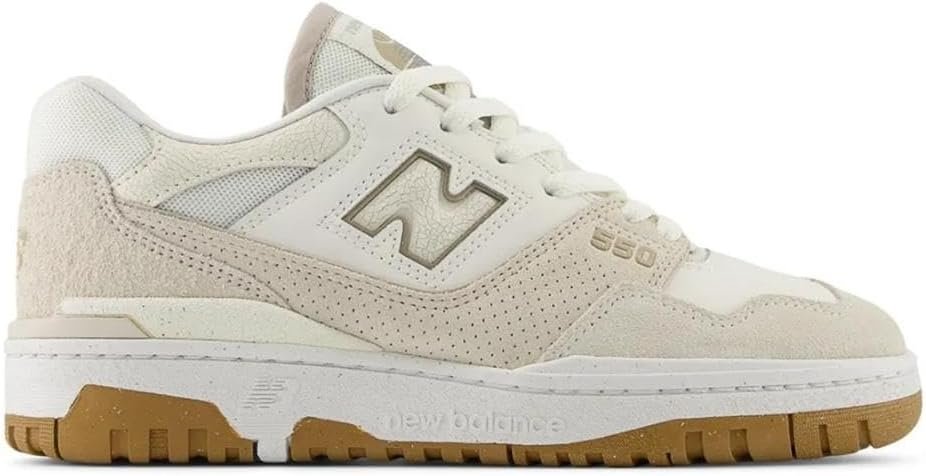 New Balance 550 Women’s Shoes, Sea Salt/Linen/Stoneware, Size 8.5