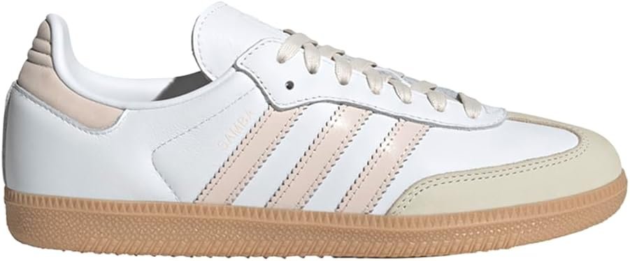 adidas Samba OG Womens Lifestyle Shoes (White/Pink/Gum)