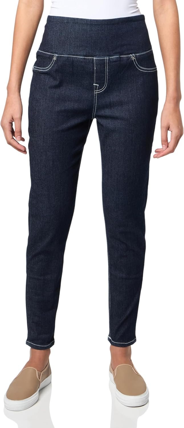 True Religion Women’s Jennie High-Rise Skinny Jeans with Corset Detailing