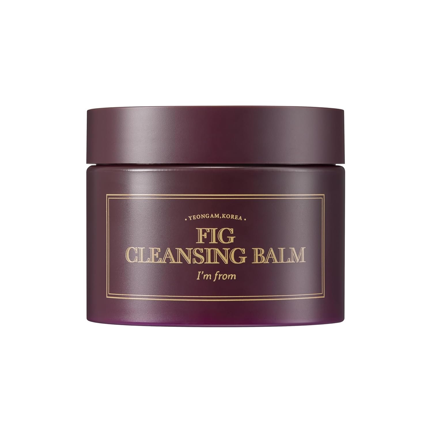 I’m from Fig Cleansing balm, korean makeup remover, vegan, Easy to rinse off, Fig oil water 7.8% with Peptide and Amino Acid, Makeup Meltaway, makeup melting balm to oil, 100ml