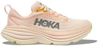 HOKA Women’s Bondi 8 Sneaker, Cream/Vanilla, US Size 9.5