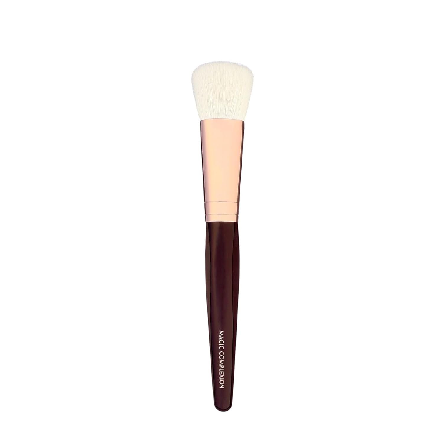 Charlotte Tilbury Magic Complexion Makeup Brush – Flat-Headed Foundation Brush with Synthetic Bristles for a Flawless, Air-Brush Finish – Ideal for Buffing Cream or Liquid Formulas
