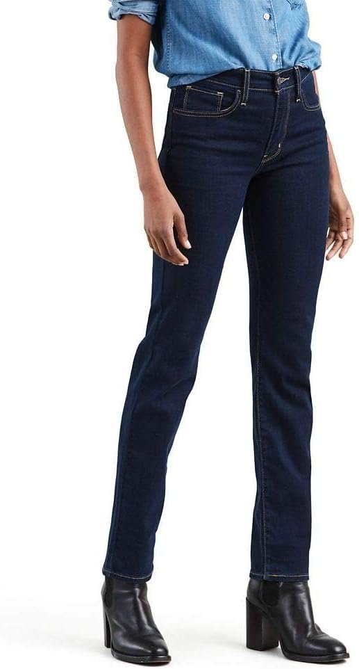 Levi’s Womens 724 High Rise Straight Jeans