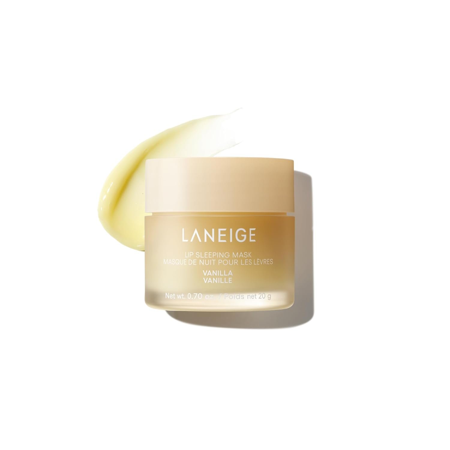 LANEIGE Lip Sleeping Mask: Nourish, Hydrate, Vitamin C, Murumuru & Shea Butter, Antioxidants, Flaky, Dry Lips