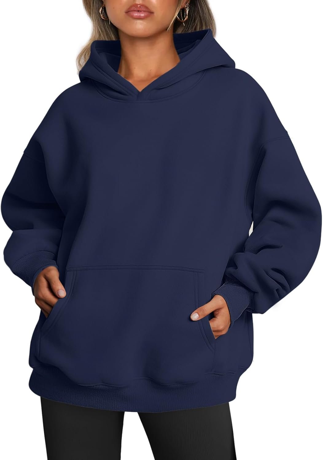 Trendy Queen Womens Oversized Hoodies Fleece Sweatshirts Fall Fashion Pullover Sweaters Winter Clothes