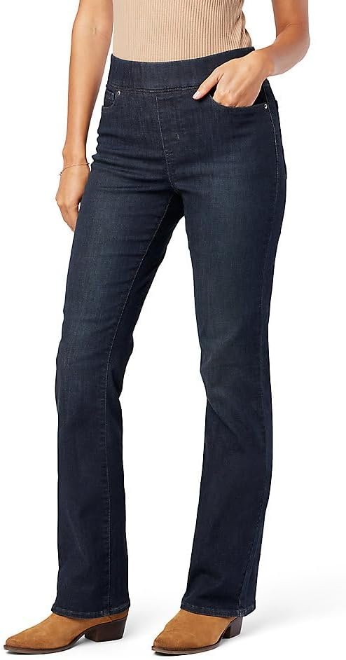 Levi Strauss Signature Gold Women’s Totally Shaping Bootcut Jeans Mid-Rise Stretch Denim Curvy (Available In Plus)