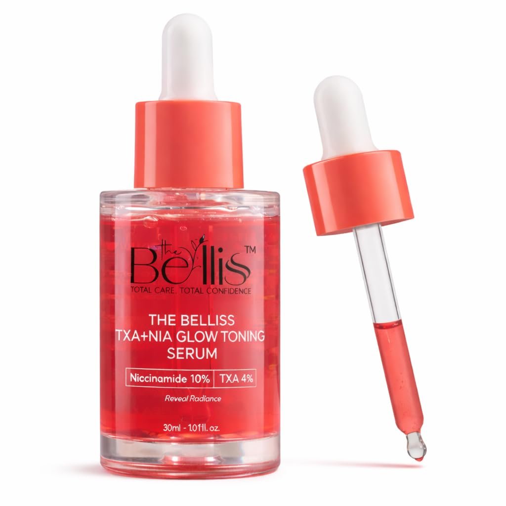 Belliss Niacinamide 10% + Tranexamic Acid 4% Serum (TXA + NIA) – Niacinamide Serum for Face, Dark Spot Correcting, Brightening & Hydrating – Fragrance-Free, Sensitive Skin Safe, Made in Korea (30ml)