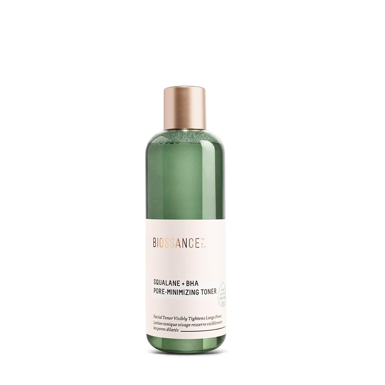 Biossance Squalane + 2% BHA Pore Minimizing Toner – Hydrating & Gentle Exfoliating Facial Toner for Smooth Skin – Reduces Pores & Moisturizes – Natural BHA & Squalane for Daily Use, 4 fl oz