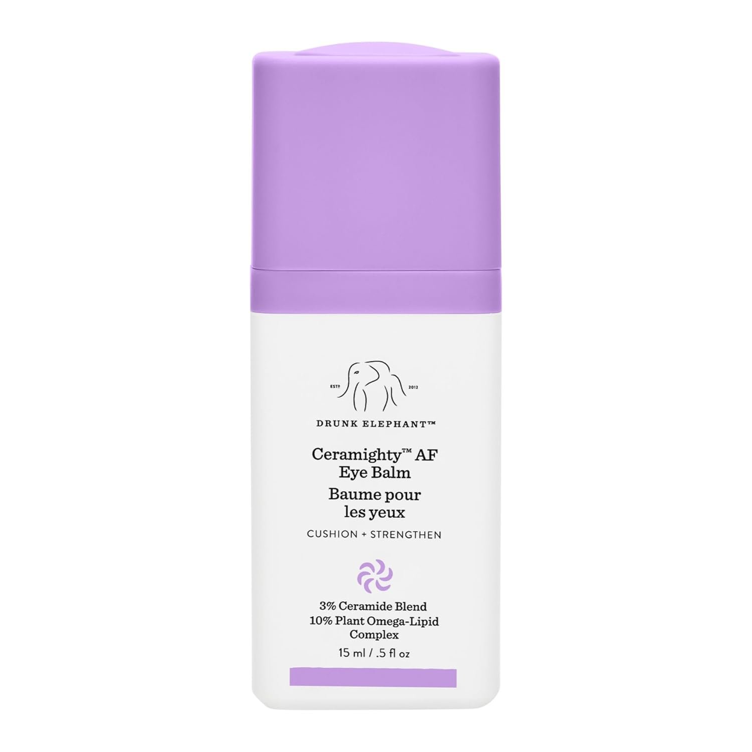 Drunk Elephant Ceramighty AF Eye Balm – Moisturizing Eye Cream – Clean Clinical Skincare
