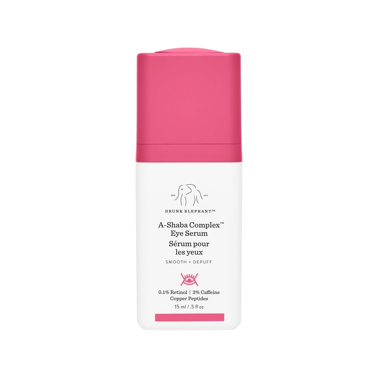 Drunk Elephant A-Shaba Complex Eye Serum – .1% Retinol Eye Cream – Clean Clinical Skincare
