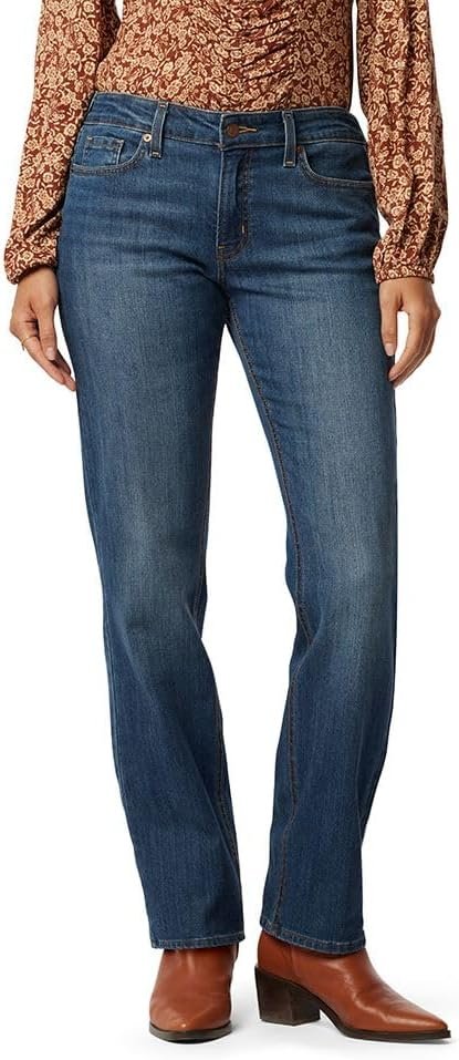 Levi Strauss Signature Gold Women’s True Straight (Brushed) Jean Pants