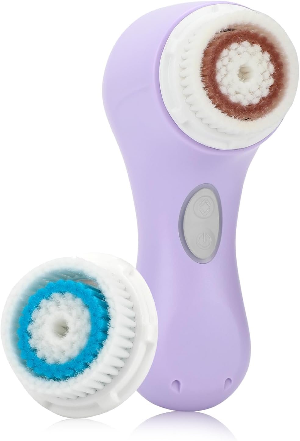 Mia 2 Sonic Facial Cleansing Brush – Electric Face Exfoliator for Deep Clean & Pore Cleansing, Waterproof & Rechargeable – Lavender