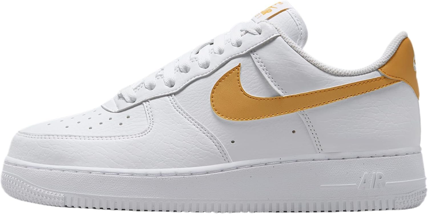 Nike Air Force 1 ’07 Next Nature Women’s Shoes (White/Metallic Gold)
