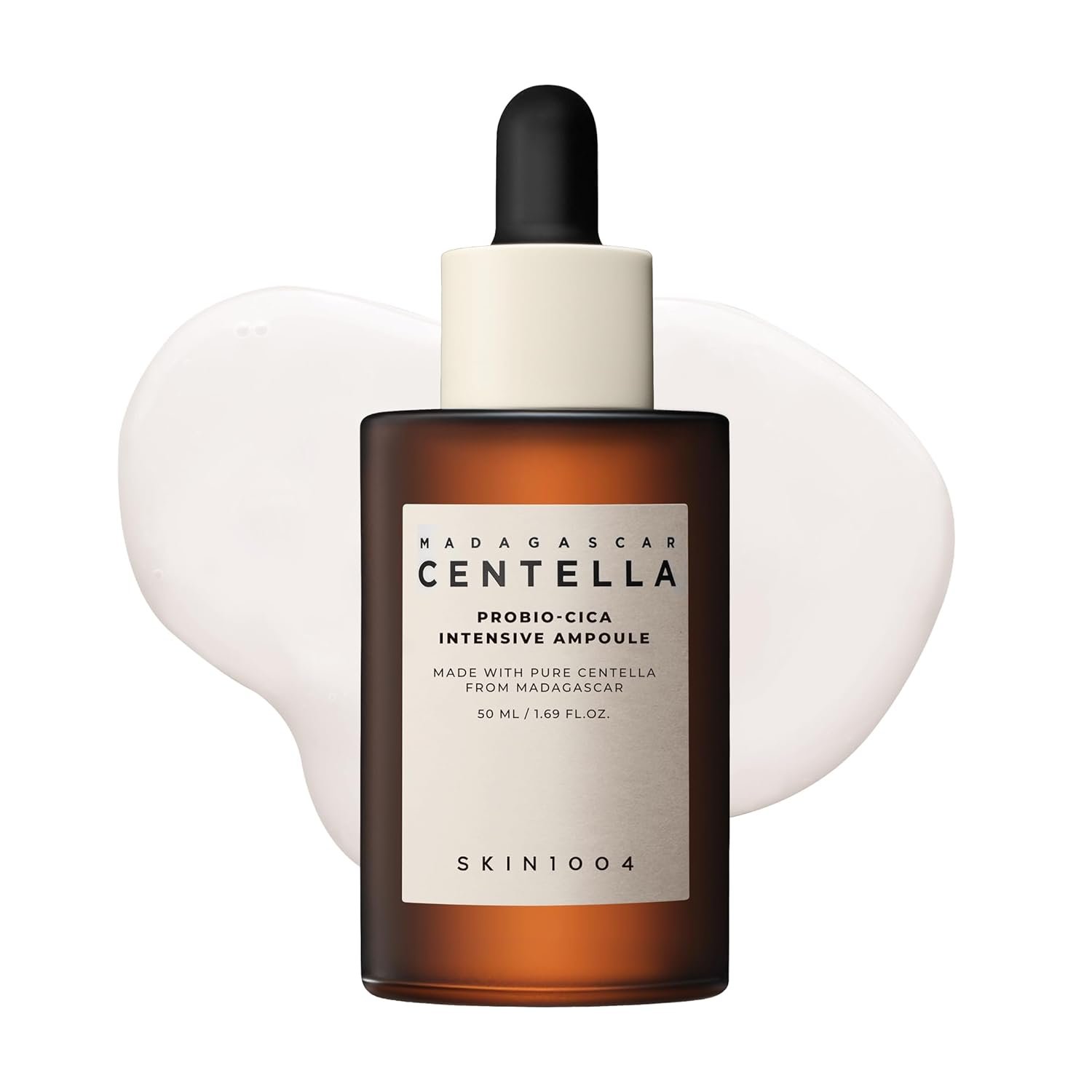 SKIN1004 Probio Cica Intensive Ampoule, Centella Serum for Face with Ceramide, Facial Serum for Nourishing & Soothing, Centella Ampoule for Skin Barrier Support, Korean Skin Care, 1.69fl.oz / 50ml