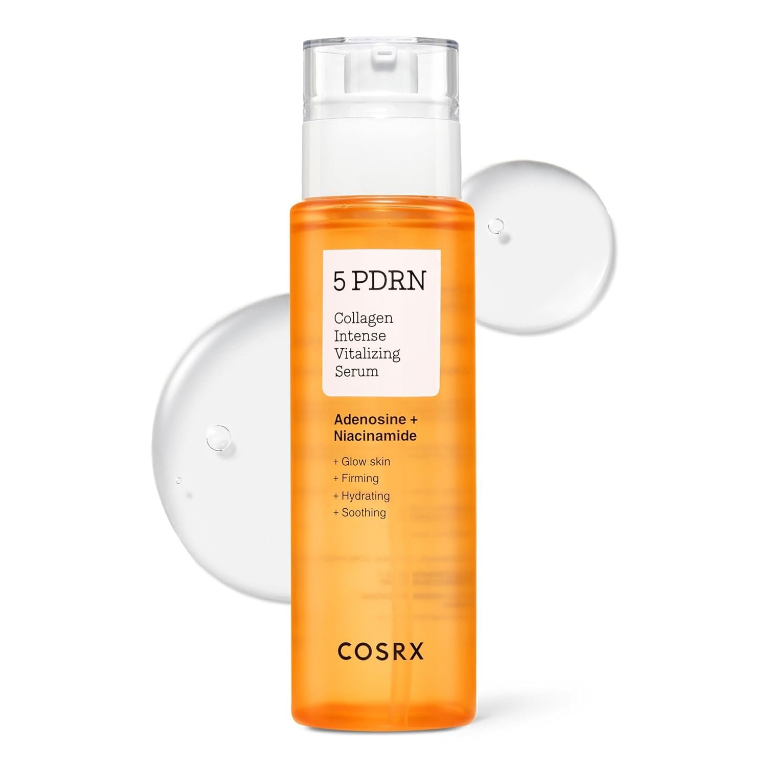 COSRX 5 PDRN Collagen Intense Vitalizing Serum – Korean Serum for Skin Firming & Glowing with Salmon DNA, Centella PDRN & Collagen, Mothers day gifts, Korean Skin Care (3.38 fl.oz.)