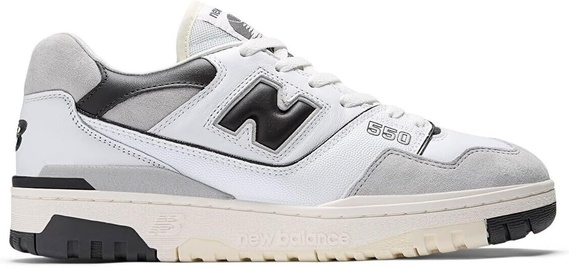 New Balance 550 in White & Black