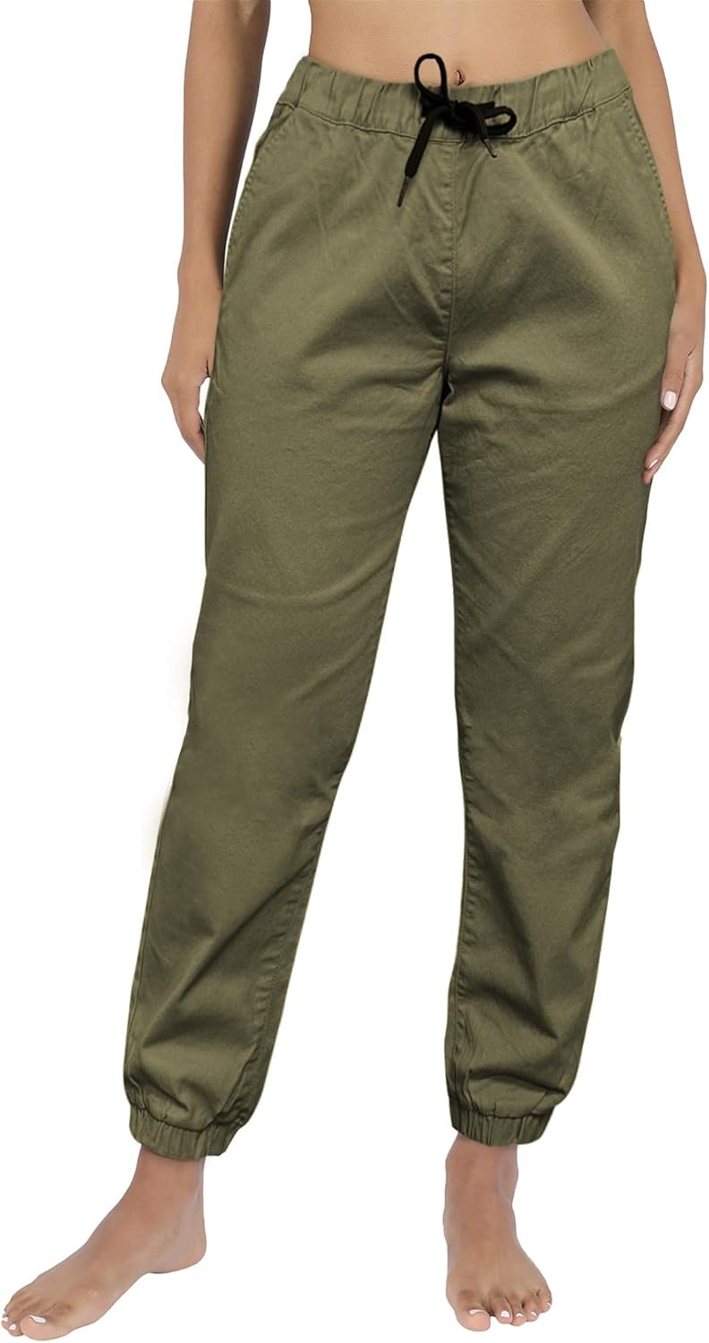 Southpole Womens 3331 Twill Jogger Pants
