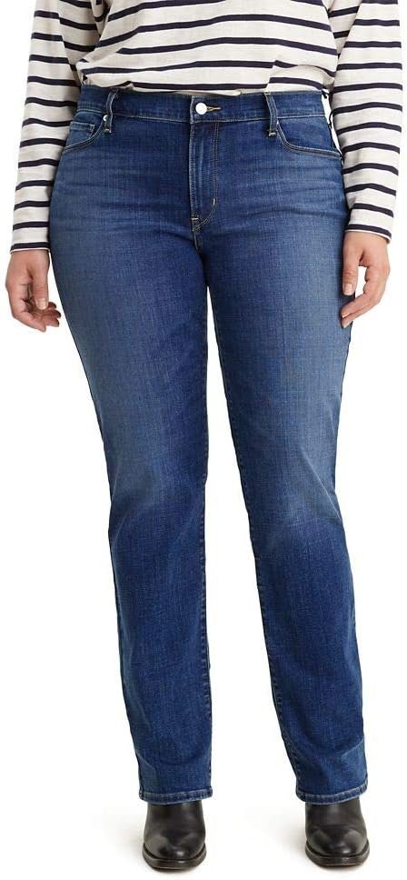Levi’s Women’s Classic Straight Jeans (Plus Size)