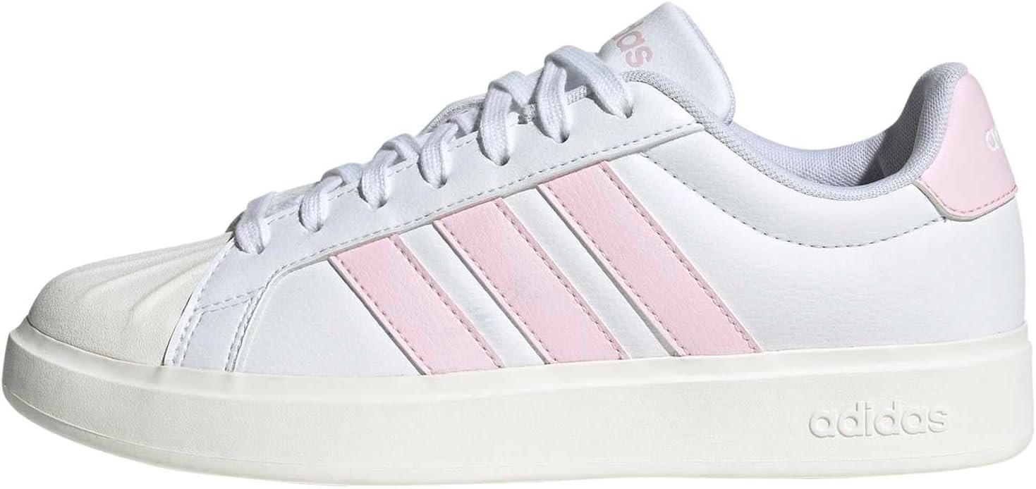 adidas Womens Streettalk Lace Up Sneakers Shoes Casual – Black