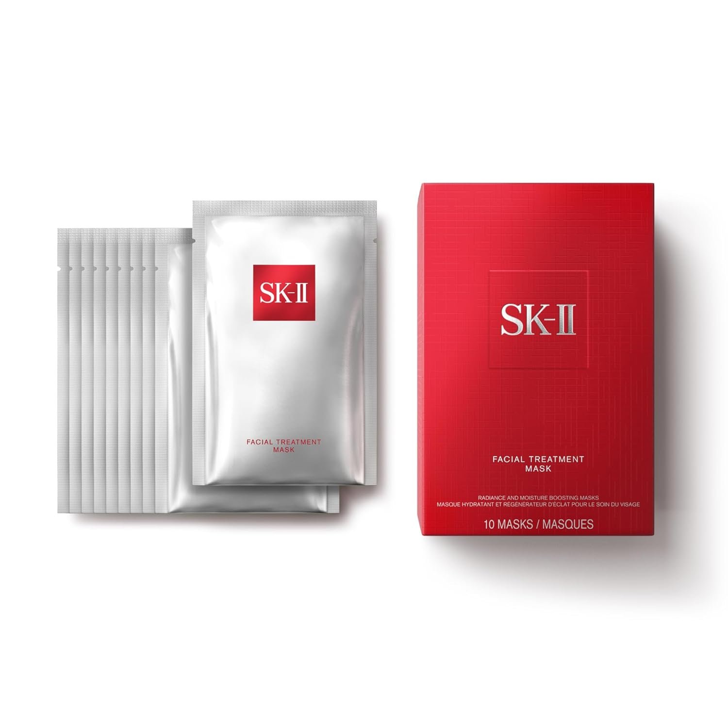 SK-II Facial Masks – Brightening Face Mask Sheets to Help Improve Tone, Texture & Radiance – Anti-Aging Treatment for Replenished Moisture & Visibly Healthier Skin