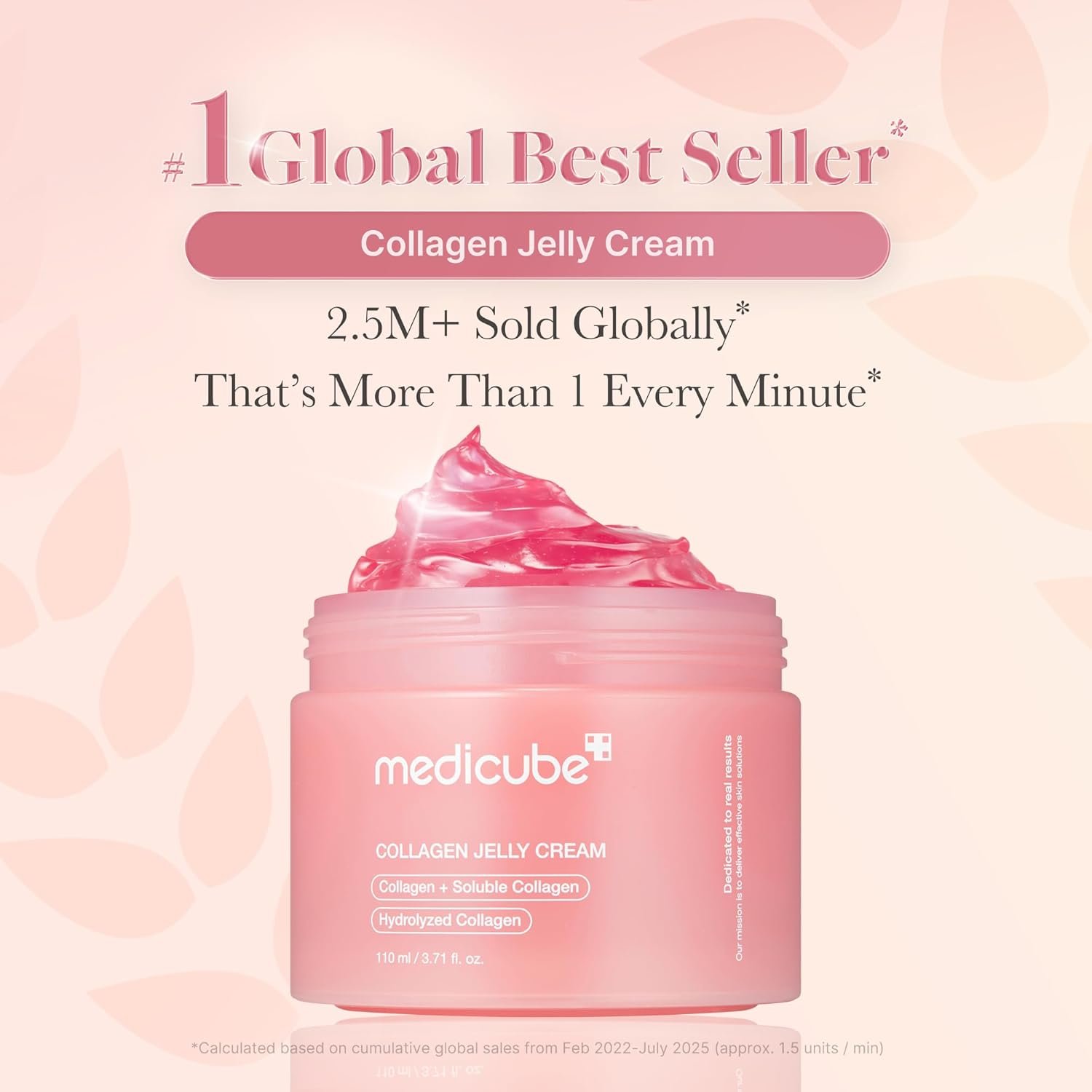 medicube Viral Collagen Big Size Duo: Collagen Jelly Cream 110ml and Triple Collagen Cream | Niacinamide, Hyaluronic Acid for Glowing, Fimer-Looking Skin