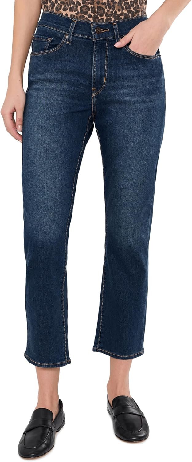 Levi’s Women’s Classic Straight Ankle Jeans