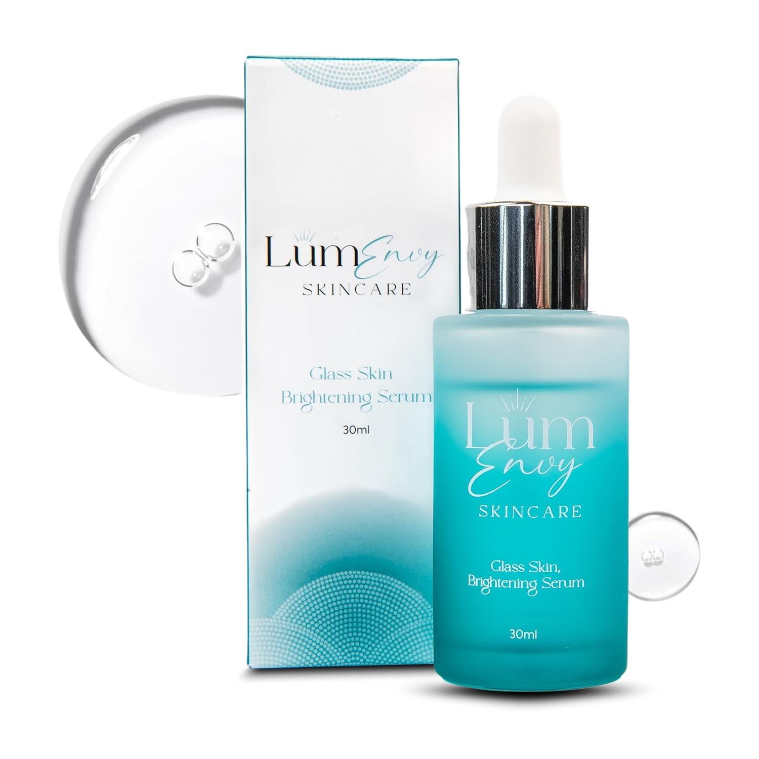 Salmon DNA Glass Skin Serum – Hydrating Korean Skincare Face Serum with PDRN, Niacinamide & Centella Asiatica | Brightening, Dry Skin, Anti-Aging, Dark Spots & Wrinkles | 30ml