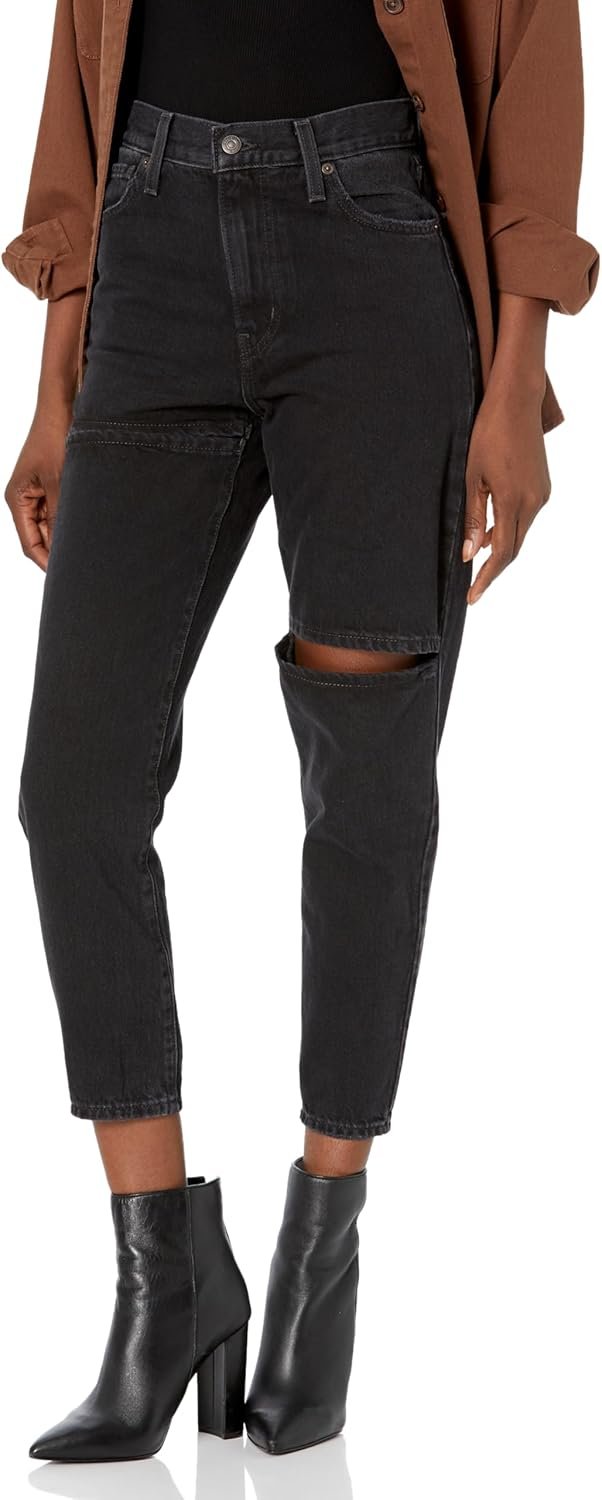 Levi’s Womens Sliced High-Waisted Mom Jean