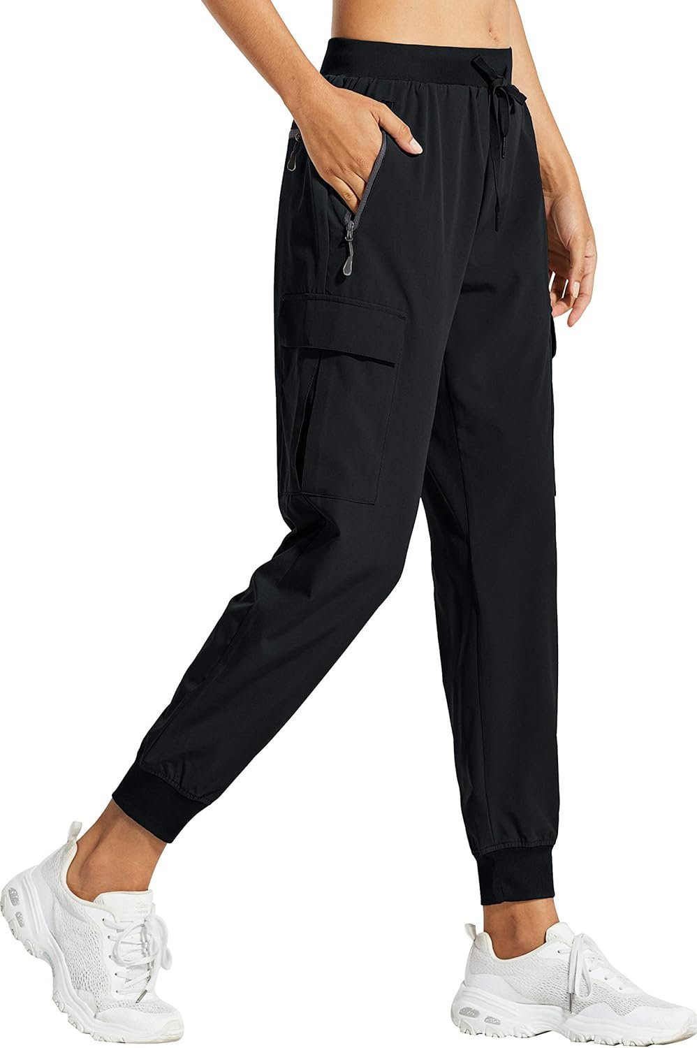 Libin Women’s Cargo Joggers Lightweight Quick Dry Hiking Pants Athletic Lounge Casual Travel