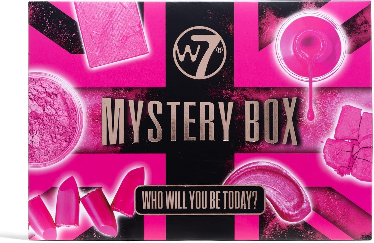W7 Makeup Set Box – Assorted Gift Box of W7 Makeup & Cosmetics Worth $50