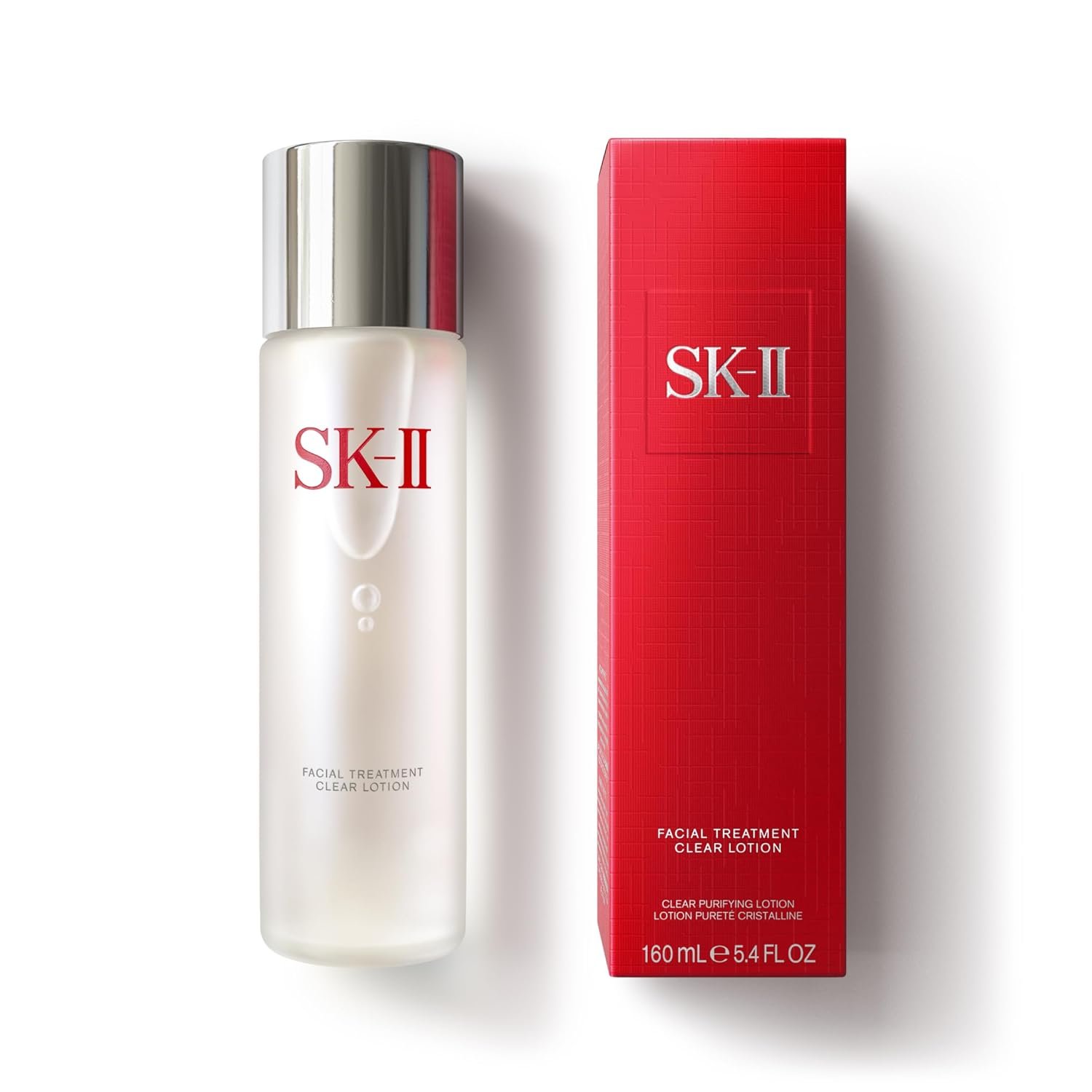 SK-II Facial Treatment Clear Lotion – Hydrating Face Toner with AHAs to Exfoliate & Visibly Improve Texture – Gentle Facial Toner Made with Salicylic & Lactic Acid for a More Even Skin Tone (5.4 oz)