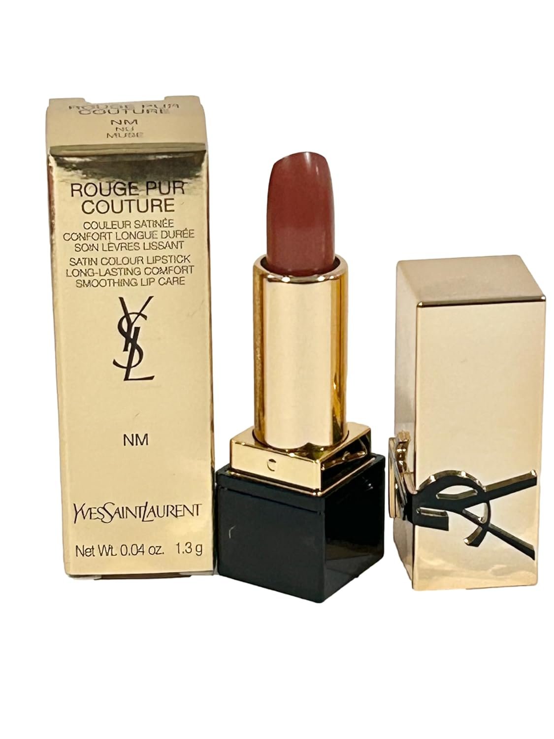 Yves Saint Laurent YSL Rouge Pur Couture Lipstick Color NM NU MUSE (MINI/SMALL/SAMPLE SIZE/TRAVEL SIZE) – 6085