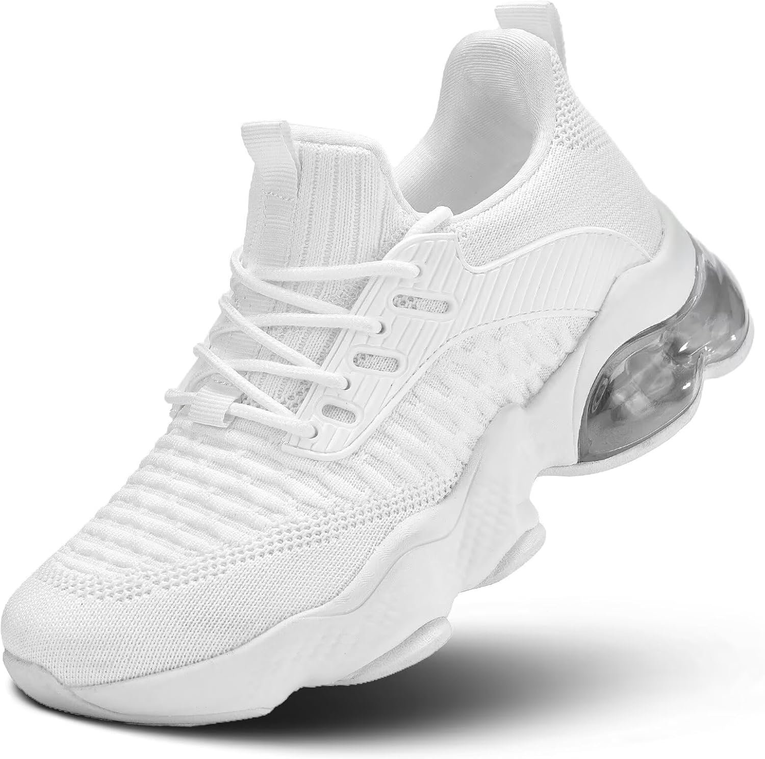 Womens Slip On Walking Shoes Air Running Casual Fashion Tennis Sneakers Comfortable Non Slip Work Athletic Trainers