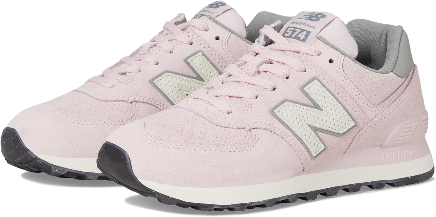 New Balance Women’s 574 V2 Spring Sneaker, Rose Sugar/Sea Salt, 7.5 M