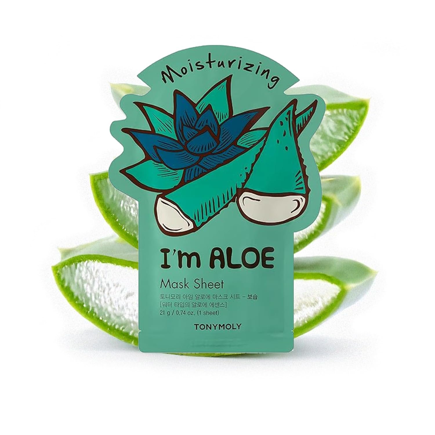 TONYMOLY I’m Real Sheet Mask Set – Korean Face Mask Variety Pack for Hydrating, Soothing & Nourishing Skin, K-Beauty Skincare Self-Care & Easter Gift Set for Women