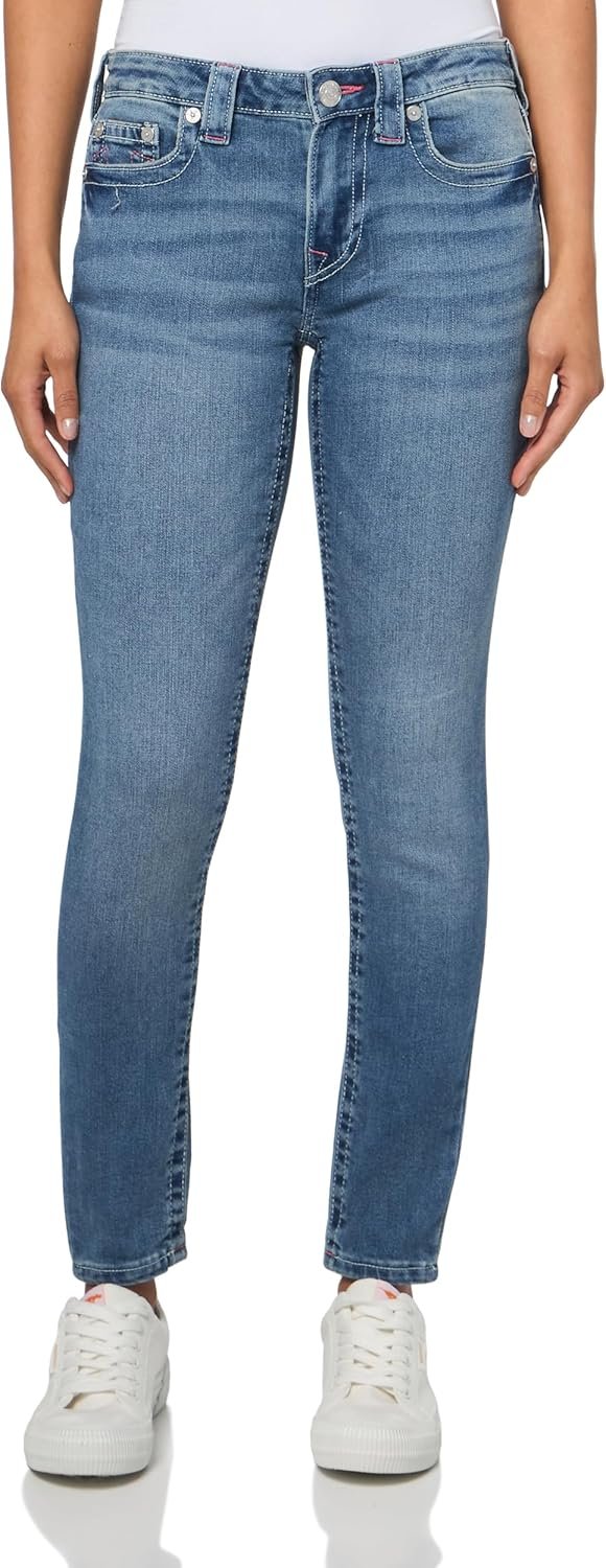 True Religion Women’s I Love True Jennie MR Skinny