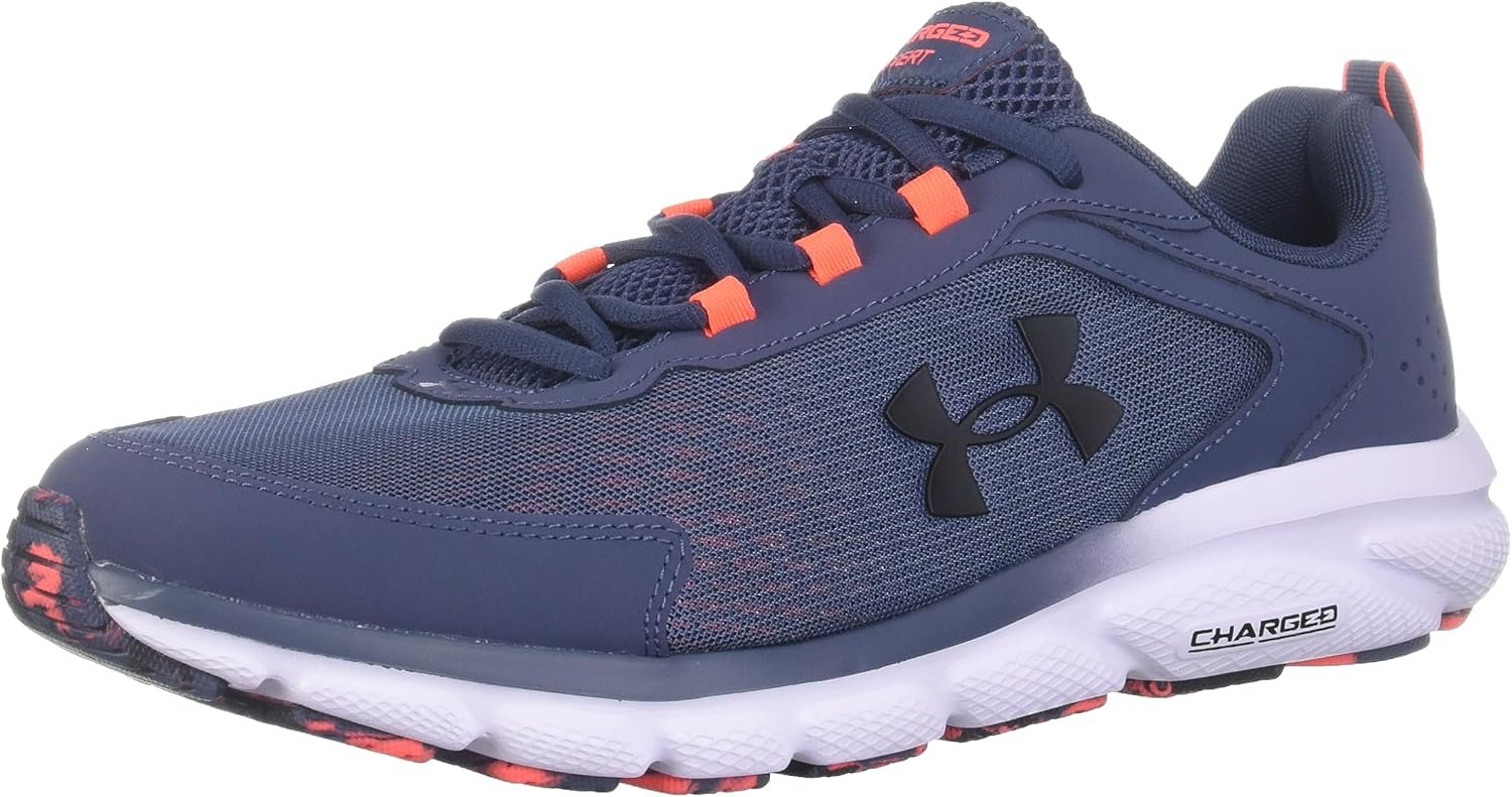 Under Armour Mens Charged Assert 9 Marble Running Shoe