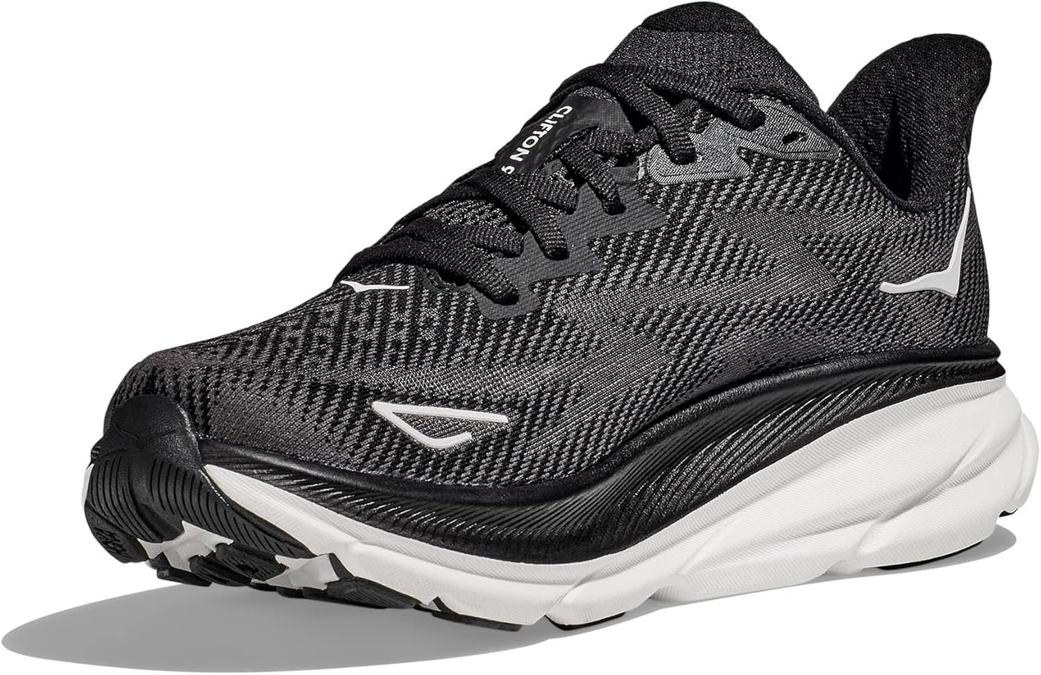 Hoka Women’s Clifton 9 Black/White 9.5 Medium