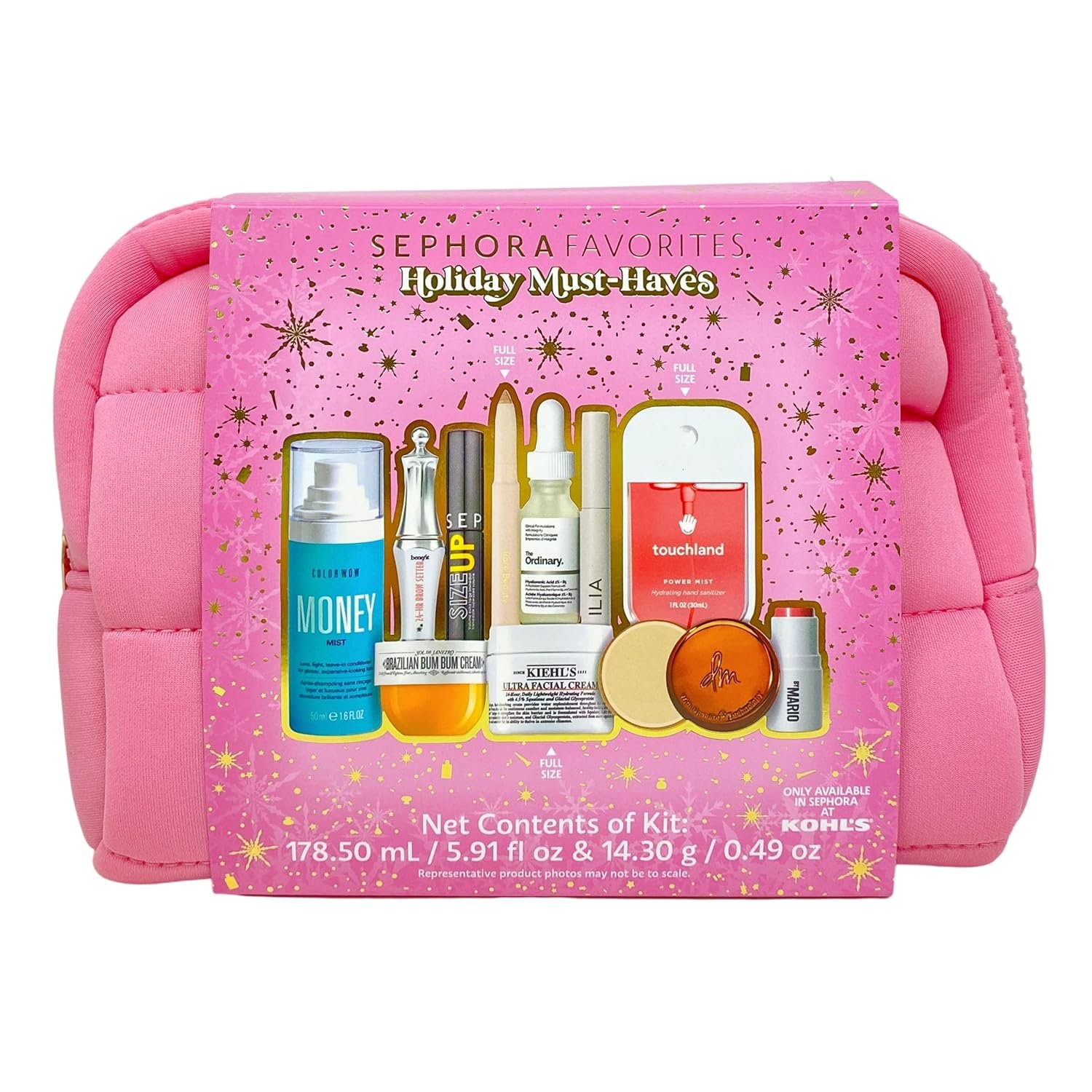 Sephora Favorites Holiday Must-Haves 11-Piece Gift Set – Includes 3 Full-Size & 3 Mini Favorites