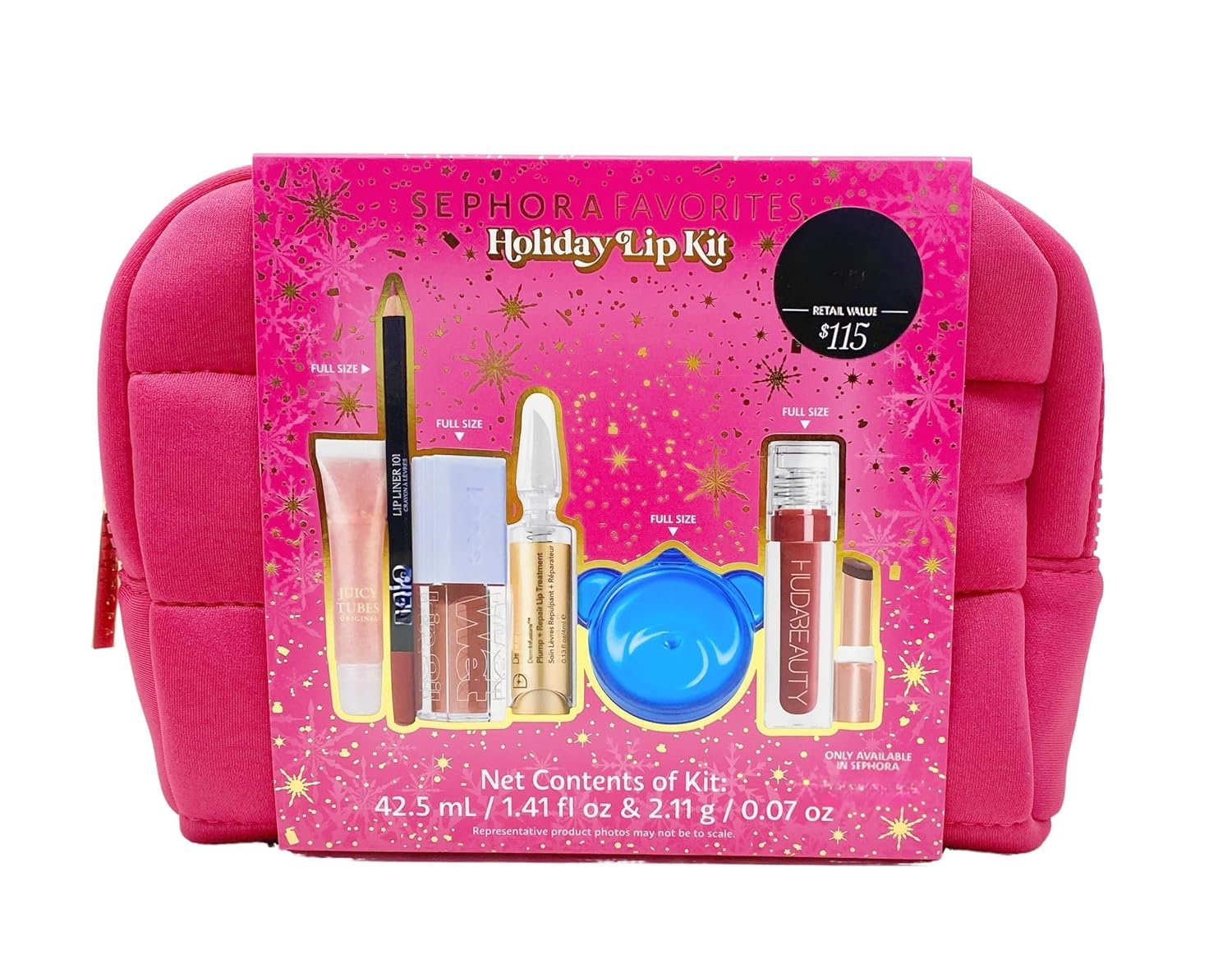 SEPHORA Favorite Holiday Lip Kit – 7 Piece