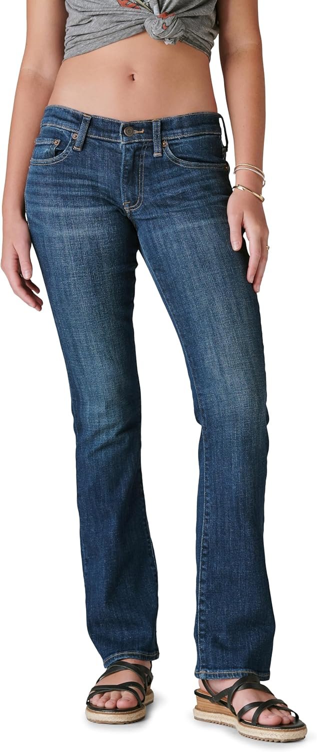 Lucky Brand Women’s Mid Rise Easy Rider Bootcut Jean