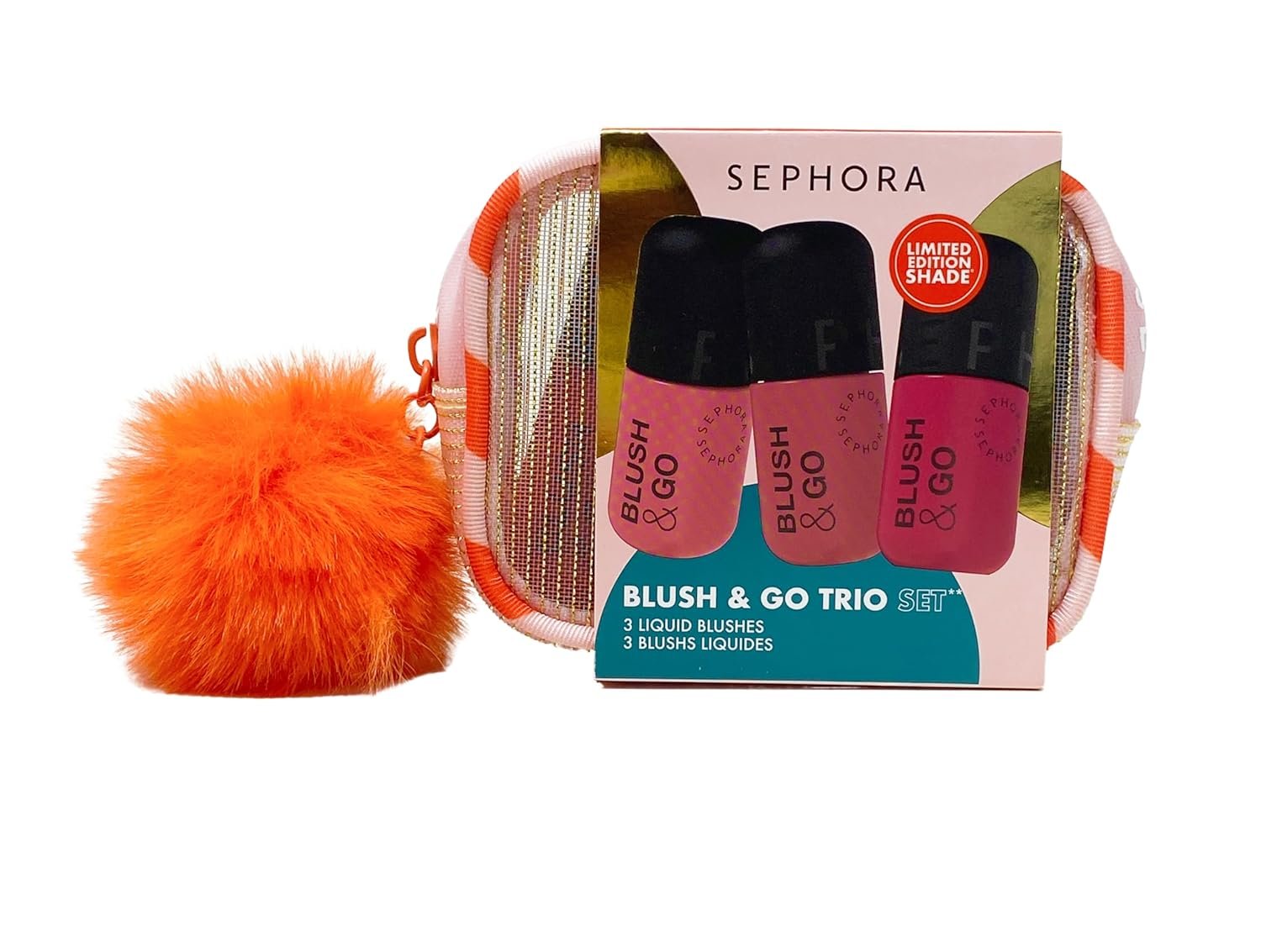 Sephora Collection Blush & Go Trio Set – 1 On Point, 2 On the Go and 7 On Trend (.23 Fl Oz each)